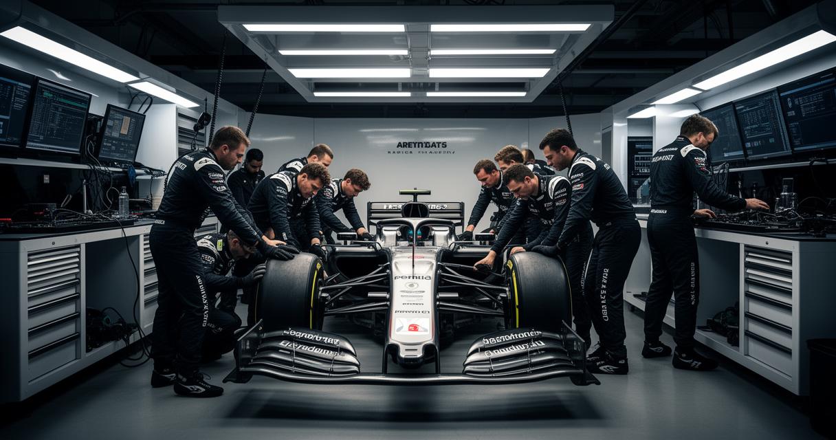 Le salaire d&rsquo;un mécanicien en Formule 1 : Grille salariale complète avec les avantages financiers des grandes écuries